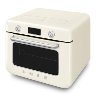 SMEG COF01CREU RETRO KREM BUHARLI TEZGAHÜSTÜ FIRIN