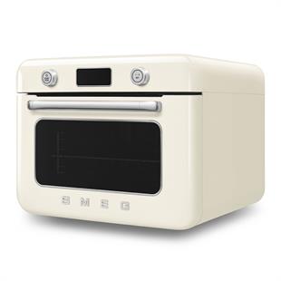 SMEG COF01CREU RETRO KREM BUHARLI TEZGAHÜSTÜ FIRIN