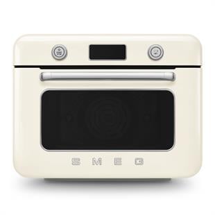 SMEG COF01CREU RETRO KREM BUHARLI TEZGAHÜSTÜ FIRIN