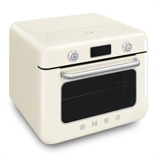 SMEG COF01CREU RETRO KREM BUHARLI TEZGAHÜSTÜ FIRIN