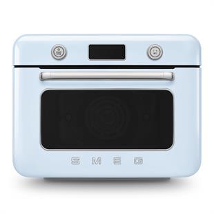 SMEG COF01PBEU RETRO PASTEL MAVİ BUHARLI TEZGAHÜSTÜ FIRIN