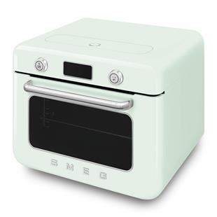 SMEG COF01PGEU RETRO PASTEL YEŞİL BUHARLI TEZGAHÜSTÜ FIRIN