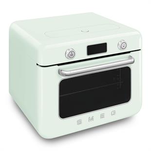 SMEG COF01PGEU RETRO PASTEL YEŞİL BUHARLI TEZGAHÜSTÜ FIRIN