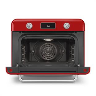 SMEG COF01RDEU RETRO KIRMIZI BUHARLI TEZGAHÜSTÜ FIRIN