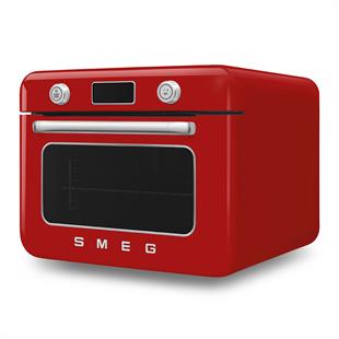 SMEG COF01RDEU RETRO KIRMIZI BUHARLI TEZGAHÜSTÜ FIRIN