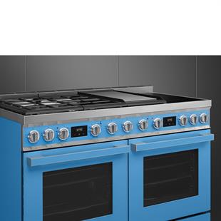 SMEG CPF120IGMPT PORTOFİNO TURKUAZ PİROLİTİK KUZİNE FIRIN