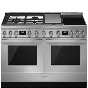 SMEG CPF120IGMPX PORTOFİNO ÇELİK PİROLİTİK KUZİNE FIRIN