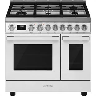 SMEG CPF92GMWH PORTOFİNO BEYAZ KUZİNE FIRIN