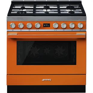 SMEG CPF9GMOR PORTOFİNO ANTRASİT KUZİNE FIRIN
