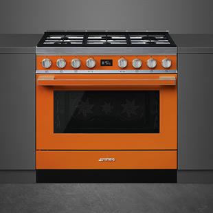 SMEG CPF9GMOR PORTOFİNO ANTRASİT KUZİNE FIRIN