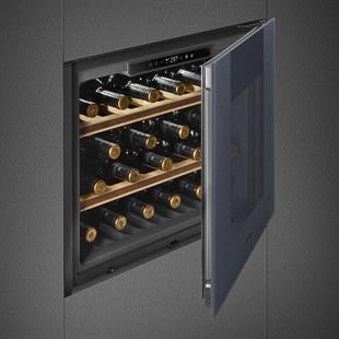 SMEG CVI121G LİNEA NEPTUNE GREY ANKASTRE ŞARAP DOLABI