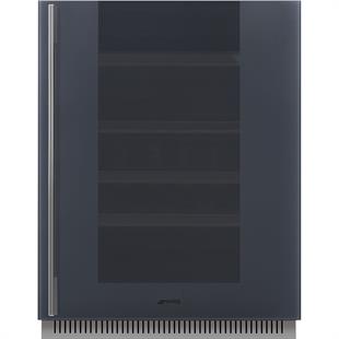 SMEG CVI138RG CVI138LG LİNEA NEPTUNE GREY ANKASTRE ŞARAP DOLABI