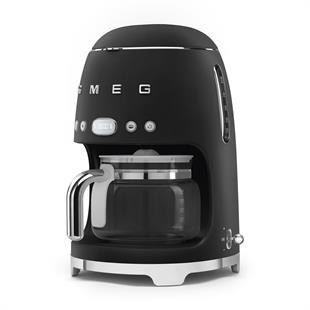 Smeg DCF02BLMEU Mat Siyah Filtre Kahve Makinesi