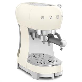 SMEG ECF02CREU RETRO KREM ESPRESSO MAKİNESİ