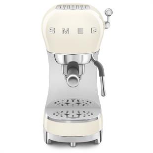 SMEG ECF02CREU RETRO KREM ESPRESSO MAKİNESİ