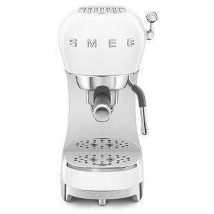 SMEG ECF02WHEU RETRO BEYAZ ESPRESSO MAKİNESİ