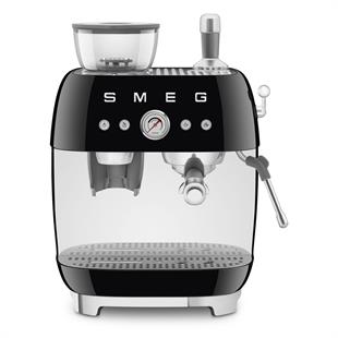 SMEG EGF03BLEU RETRO SİYAH ÖĞÜTÜCÜLÜ ESPRESSO MAKİNESİ