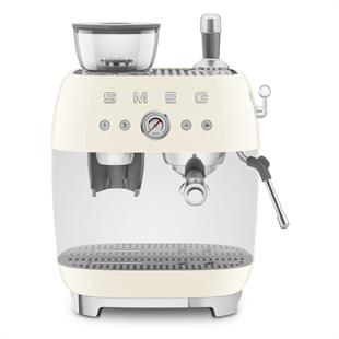 SMEG EGF03CREU RETRO KREM ÖĞÜTÜCÜLÜ ESPRESSO MAKİNESİ