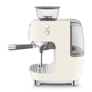 SMEG EGF03CREU RETRO KREM ÖĞÜTÜCÜLÜ ESPRESSO MAKİNESİ