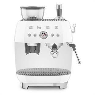 SMEG EGF03WHEU RETRO BEYAZ ÖĞÜTÜCÜLÜ ESPRESSO MAKİNESİ