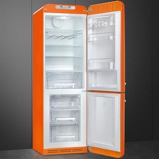 SMEG TURUNCU BUZDOLABI FAB32ROR5 FAB32LOR5