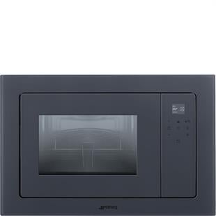 SMEG FMI120G LİNEA NEPTUNE GREY ANKASTRE MİKRODALGA