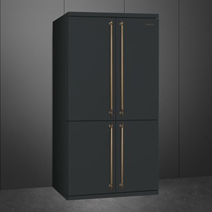 SMEG FQ60CAO ANTRASİT ( RUSTİK ESTETİK ) BUZDOLABI