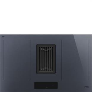 SMEG HOBD182DG LİNEA NEPTUNE GREY ANKASTRE DAVLUMBAZ ENTEGRELİ İNDÜKSİYONLU OCAK
