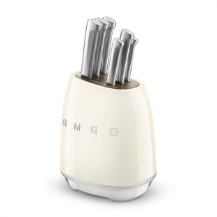 SMEG KBSF02CR RETRO KREM BIÇAK BLOĞU