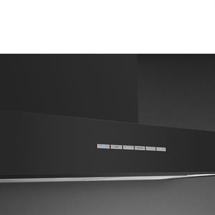 SMEG KBT900NE KLASİK MAT SİYAH DUVAR DAVLUMBAZ