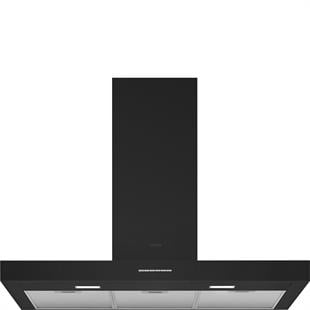 SMEG KBT900NE KLASİK MAT SİYAH DUVAR DAVLUMBAZ