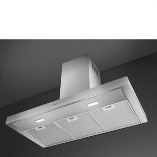 SMEG KBT900XE 90CM ÇELİK DUVAR DAVLUMBAZI