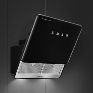 Smeg KFAB75BL Duvar Davlumbaz Siyah