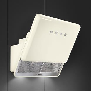 SMEG KFAB75CR RETRO 75CM KREM DUVAR DAVLUMBAZI