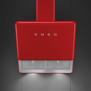 Smeg KFAB75RD Duvar Davlumbaz Kırmızı