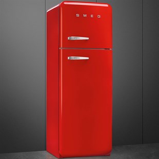 SMEG KIRMIZI BUZDOLABI FAB30RRD5 FAB30LRD5