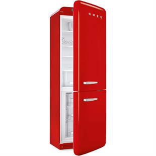 SMEG KIRMIZI BUZDOLABI FAB32RRD5 FAB32LRD5
