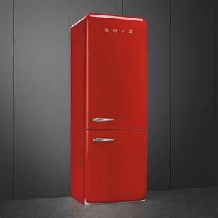 SMEG KIRMIZI FAB38RRD5 BUZDOLABI