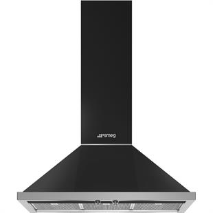 SMEG KPF9AN PORTOFİNO SİYAH DUVAR DAVLUMBAZI
