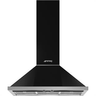 SMEG KPF9BL PORTOFİNO SİYAH DUVAR DAVLUMBAZI