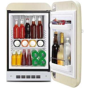 SMEG KREM BUZDOLABI FAB5RCR FAB5LCR