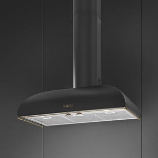 SMEG KS89AOE COLONİAL 90CM  ANTRASİT DUVAR DAVLUMBAZI