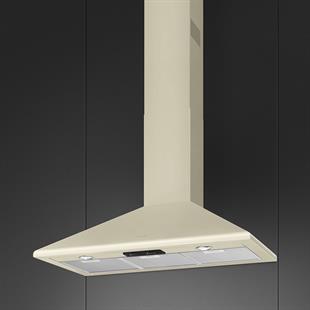 SMEG KSED95PE COLONİAL 90CM KREM DUVAR DAVLUMBAZI