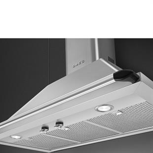 SMEG KTR90XE VİCTORİA ÇELİK DUVAR DAVLUMBAZ