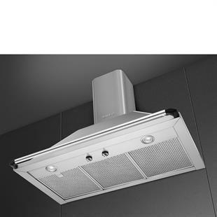 SMEG KTR90XE VİCTORİA ÇELİK DUVAR DAVLUMBAZ