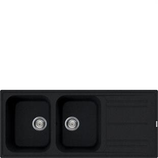 SMEG LZ116A ANTRASİT 116CM GRANİT EVİYE