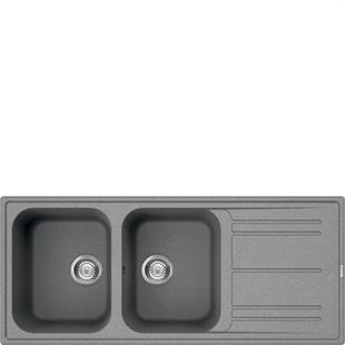 SMEG LZ116CT ÇİMENTO 116CM GRANİT EVİYE