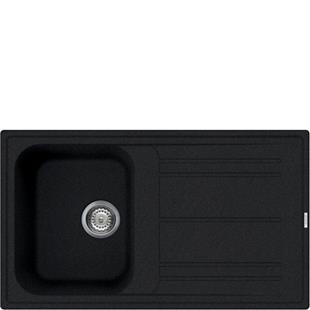SMEG LZ861A  ANTRASİT 86CM GRANİT EVİYE