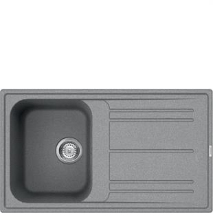 SMEG LZ861CT ÇİMENTO 86CM GRANİT EVİYE