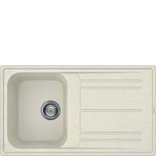 SMEG LZ861P KREM 86CM GRANİT EVİYE